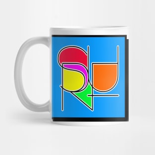 Surf Abstract Mug